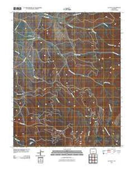 La Valley Colorado Historical topographic map, 1:24000 scale, 7.5 X 7.5 Minute, Year 2010