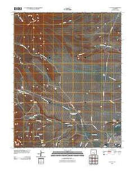 La Veta Colorado Historical topographic map, 1:24000 scale, 7.5 X 7.5 Minute, Year 2010