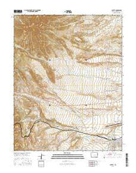 La Veta Colorado Current topographic map, 1:24000 scale, 7.5 X 7.5 Minute, Year 2016