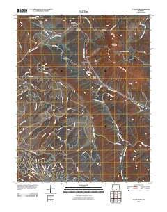 La Veta Pass Colorado Historical topographic map, 1:24000 scale, 7.5 X 7.5 Minute, Year 2010
