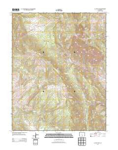 La Veta Pass Colorado Historical topographic map, 1:24000 scale, 7.5 X 7.5 Minute, Year 2013
