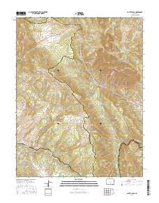 La Veta Pass Colorado Current topographic map, 1:24000 scale, 7.5 X 7.5 Minute, Year 2016