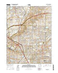 Lafayette Colorado Current topographic map, 1:24000 scale, 7.5 X 7.5 Minute, Year 2016