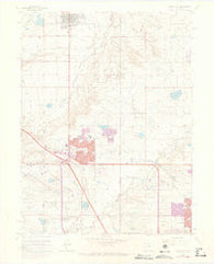 Lafayette Colorado Historical topographic map, 1:24000 scale, 7.5 X 7.5 Minute, Year 1965