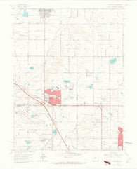 Lafayette Colorado Historical topographic map, 1:24000 scale, 7.5 X 7.5 Minute, Year 1965
