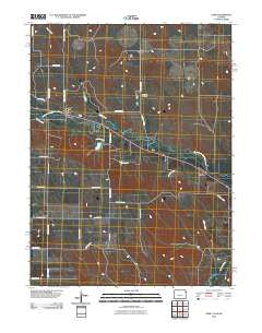 Laird Colorado Historical topographic map, 1:24000 scale, 7.5 X 7.5 Minute, Year 2010