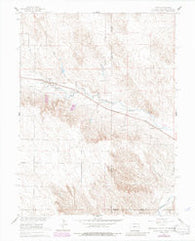Laird Colorado Historical topographic map, 1:24000 scale, 7.5 X 7.5 Minute, Year 1961