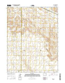 Lake Colorado Current topographic map, 1:24000 scale, 7.5 X 7.5 Minute, Year 2016