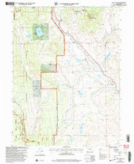 Lake Agnes Colorado Historical topographic map, 1:24000 scale, 7.5 X 7.5 Minute, Year 2000