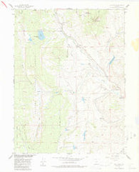 Lake Agnes Colorado Historical topographic map, 1:24000 scale, 7.5 X 7.5 Minute, Year 1956