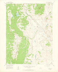 Lake Agnes Colorado Historical topographic map, 1:24000 scale, 7.5 X 7.5 Minute, Year 1956