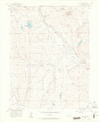 Lake Agnes Colorado Historical topographic map, 1:24000 scale, 7.5 X 7.5 Minute, Year 1956