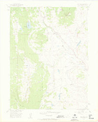 Lake Agnes Colorado Historical topographic map, 1:24000 scale, 7.5 X 7.5 Minute, Year 1956