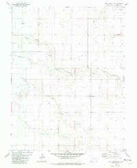 Lake Albert NW Colorado Historical topographic map, 1:24000 scale, 7.5 X 7.5 Minute, Year 1982