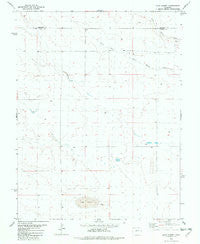 Lake Albert Colorado Historical topographic map, 1:24000 scale, 7.5 X 7.5 Minute, Year 1982