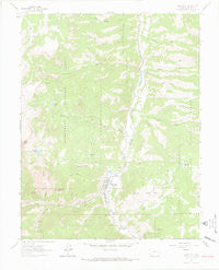 Lake City Colorado Historical topographic map, 1:24000 scale, 7.5 X 7.5 Minute, Year 1963