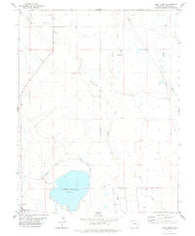 Lake Henry Colorado Historical topographic map, 1:24000 scale, 7.5 X 7.5 Minute, Year 1978