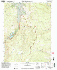 Lake Humphreys Colorado Historical topographic map, 1:24000 scale, 7.5 X 7.5 Minute, Year 2001