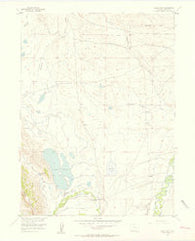 Lake John Colorado Historical topographic map, 1:24000 scale, 7.5 X 7.5 Minute, Year 1955