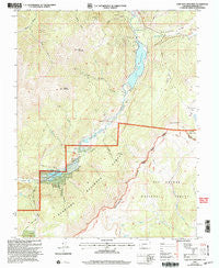 Lake San Cristobal Colorado Historical topographic map, 1:24000 scale, 7.5 X 7.5 Minute, Year 2001
