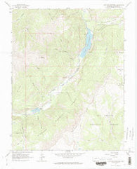 Lake San Cristobal Colorado Historical topographic map, 1:24000 scale, 7.5 X 7.5 Minute, Year 1964