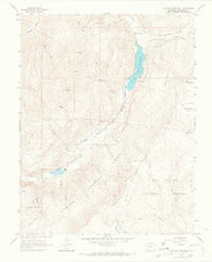 Lake San Cristobal Colorado Historical topographic map, 1:24000 scale, 7.5 X 7.5 Minute, Year 1964