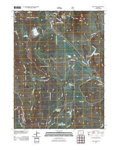 Lake Agnes Colorado Historical topographic map, 1:24000 scale, 7.5 X 7.5 Minute, Year 2011