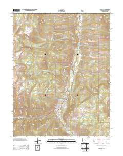 Lake City Colorado Historical topographic map, 1:24000 scale, 7.5 X 7.5 Minute, Year 2013