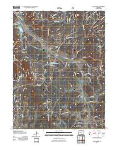 Lake George Colorado Historical topographic map, 1:24000 scale, 7.5 X 7.5 Minute, Year 2011