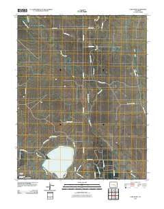 Lake Henry Colorado Historical topographic map, 1:24000 scale, 7.5 X 7.5 Minute, Year 2010
