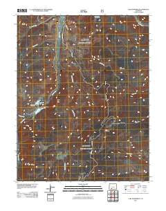 Lake Humphreys Colorado Historical topographic map, 1:24000 scale, 7.5 X 7.5 Minute, Year 2011