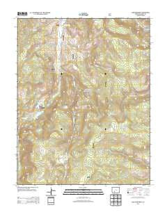 Lake Humphreys Colorado Historical topographic map, 1:24000 scale, 7.5 X 7.5 Minute, Year 2013