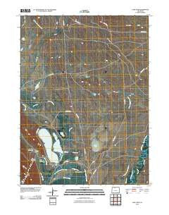 Lake John Colorado Historical topographic map, 1:24000 scale, 7.5 X 7.5 Minute, Year 2010