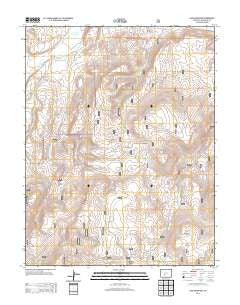 Lake Mountain Colorado Historical topographic map, 1:24000 scale, 7.5 X 7.5 Minute, Year 2013