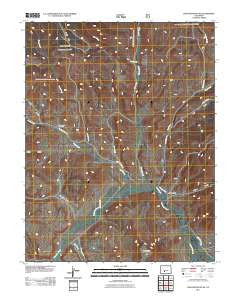 Lake Mountain NE Colorado Historical topographic map, 1:24000 scale, 7.5 X 7.5 Minute, Year 2011