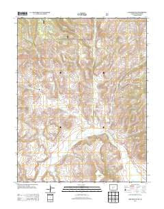 Lake Mountain NE Colorado Historical topographic map, 1:24000 scale, 7.5 X 7.5 Minute, Year 2013