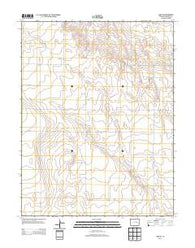 Lake SE Colorado Historical topographic map, 1:24000 scale, 7.5 X 7.5 Minute, Year 2013