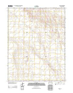 Lake SE Colorado Historical topographic map, 1:24000 scale, 7.5 X 7.5 Minute, Year 2013