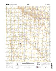 Lake SE Colorado Current topographic map, 1:24000 scale, 7.5 X 7.5 Minute, Year 2016