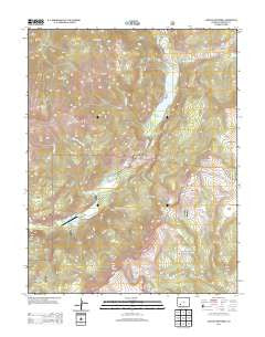 Lake San Cristobal Colorado Historical topographic map, 1:24000 scale, 7.5 X 7.5 Minute, Year 2013