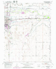 Lamar East Colorado Historical topographic map, 1:24000 scale, 7.5 X 7.5 Minute, Year 1953