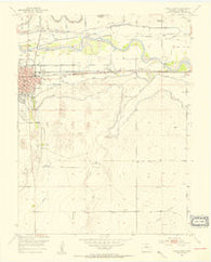 Lamar East Colorado Historical topographic map, 1:24000 scale, 7.5 X 7.5 Minute, Year 1953