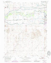Lamar West Colorado Historical topographic map, 1:24000 scale, 7.5 X 7.5 Minute, Year 1952