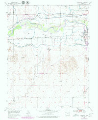 Lamar West Colorado Historical topographic map, 1:24000 scale, 7.5 X 7.5 Minute, Year 1952