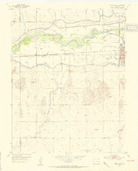 Lamar West Colorado Historical topographic map, 1:24000 scale, 7.5 X 7.5 Minute, Year 1952
