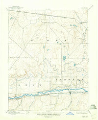Lamar Colorado Historical topographic map, 1:125000 scale, 30 X 30 Minute, Year 1892