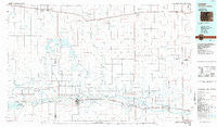 Lamar Colorado Historical topographic map, 1:100000 scale, 30 X 60 Minute, Year 1984