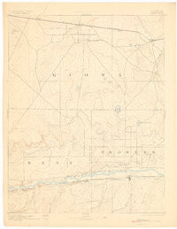 Lamar Colorado Historical topographic map, 1:125000 scale, 30 X 30 Minute, Year 1892