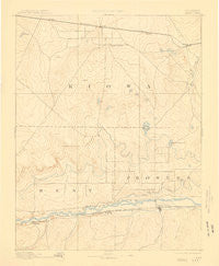 Lamar Colorado Historical topographic map, 1:125000 scale, 30 X 30 Minute, Year 1892