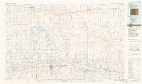 Lamar Colorado Historical topographic map, 1:100000 scale, 30 X 60 Minute, Year 1988